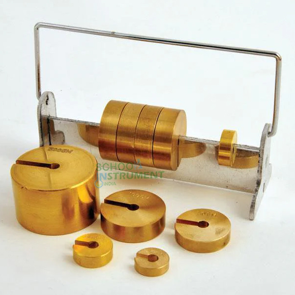 Deluxe Slotted Weight Set of 10, Brass